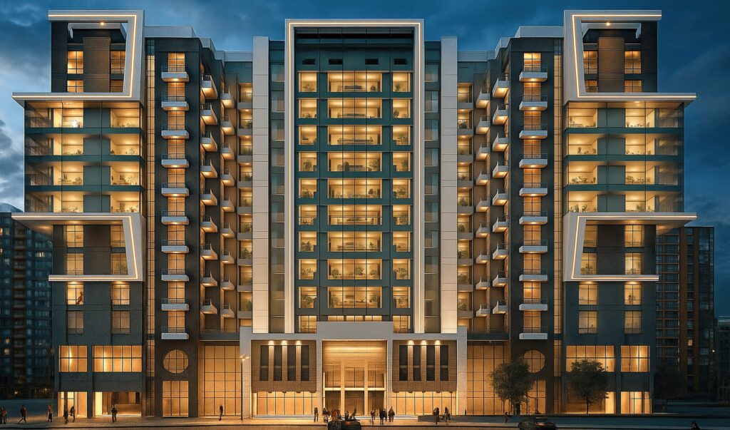 Residential Complex Facade Design