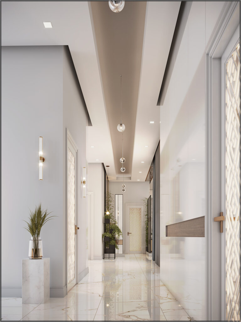 Modern Villa Living Room Interior Design