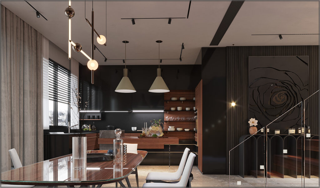 Modern Villa Interior Design in Istanbul