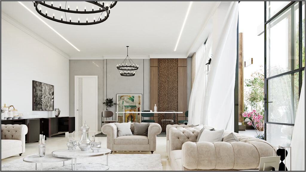 Villa Men Majlis interior design