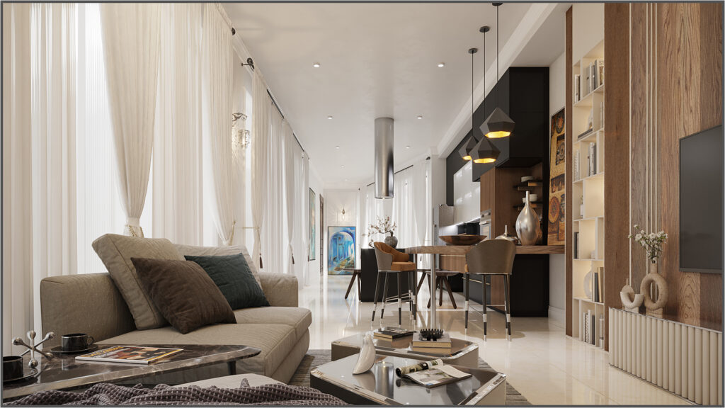 villa master bedroom interior design