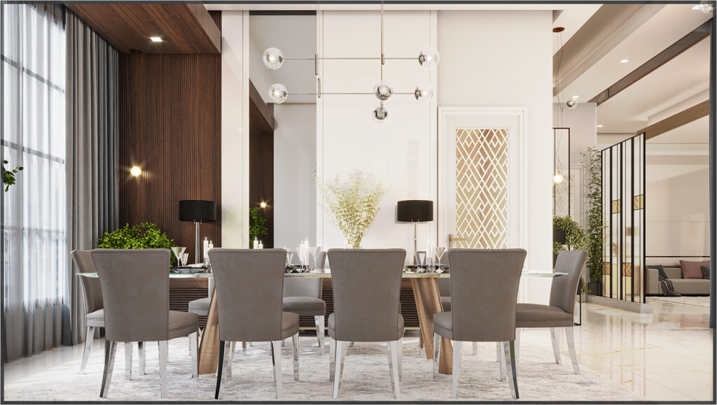 Modern Villa Living Room Interior Design