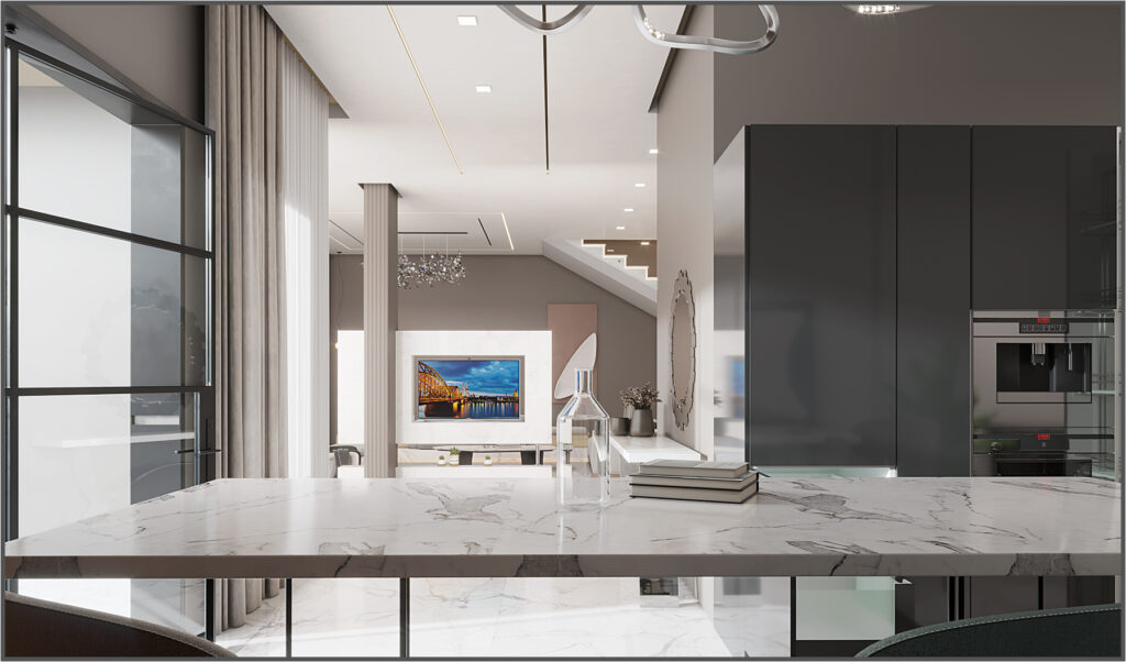 Modern Villa Interior Design in Libya