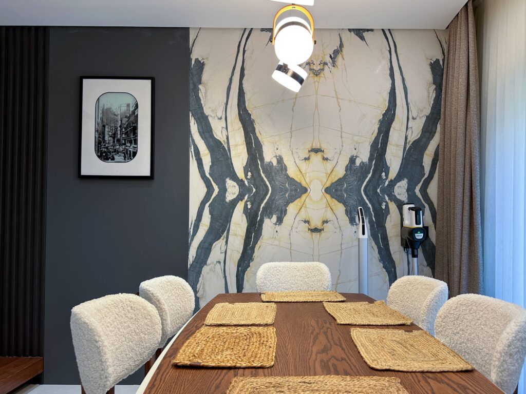 villa Kitchen Interior design in istanbul