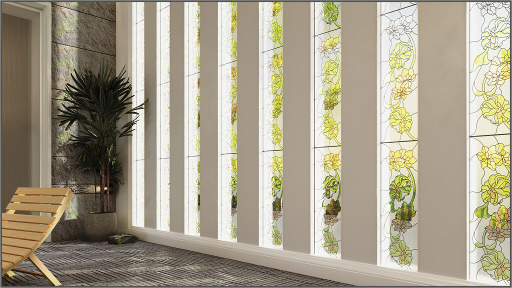 villa pool interior design