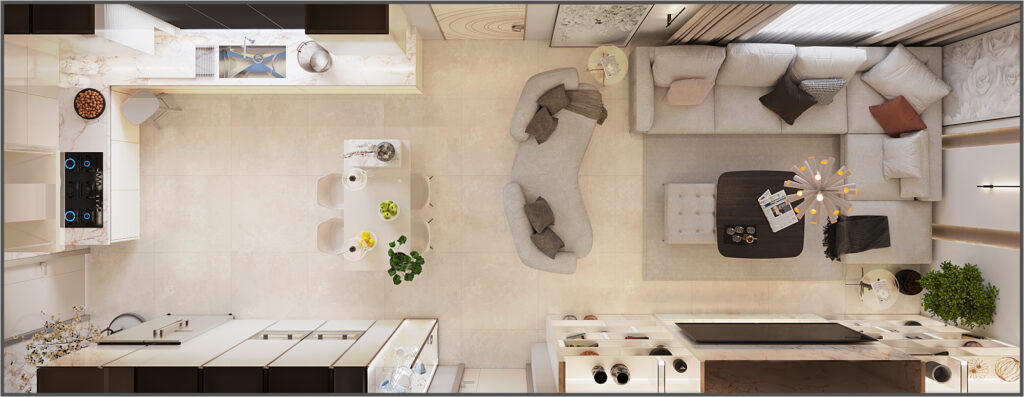 VILLA LIVING ROOM DESIGN ISTANBUL