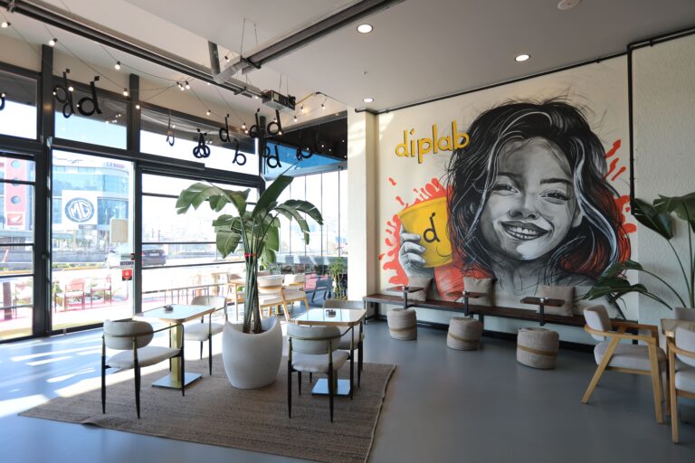 Interior Design for Cafe in Istanbul – DIPLAB CAFE
