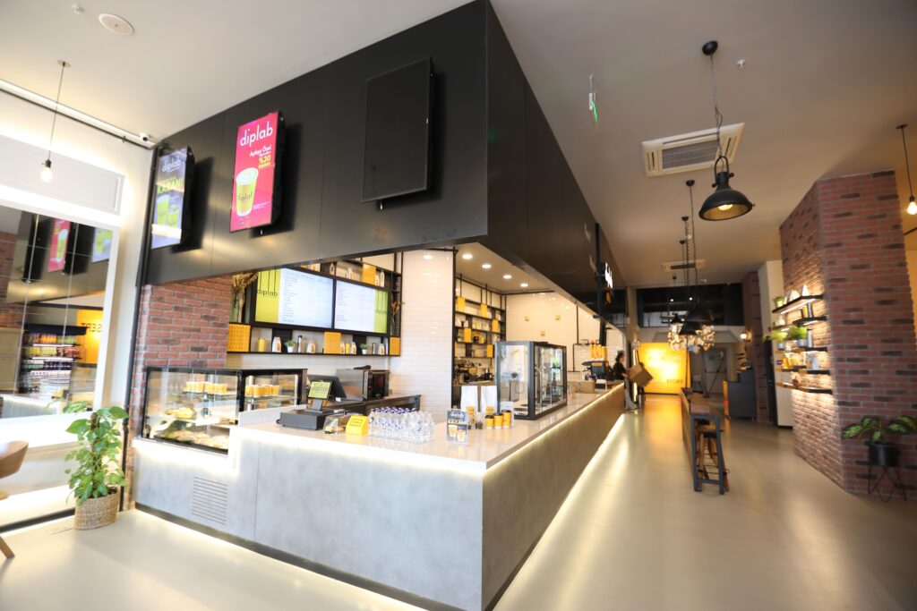 Interior Design for Cafe in Istanbul – DIPLAB CAFE