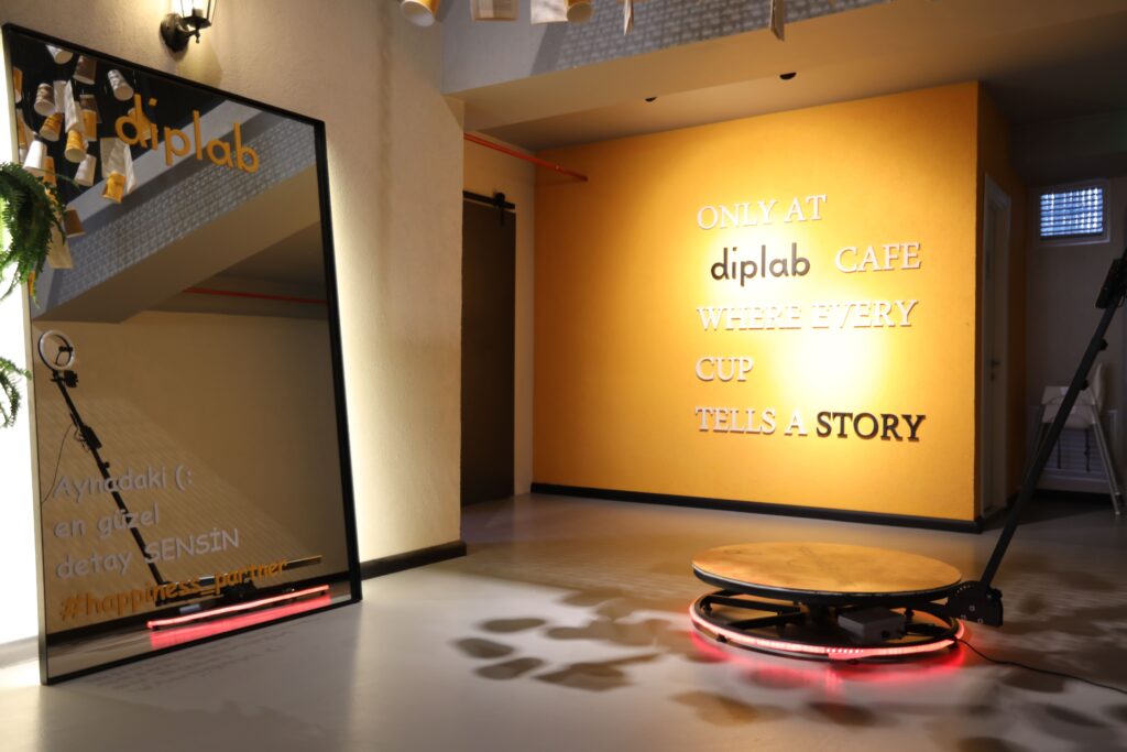 Interior Design for Cafe in Istanbul – DIPLAB CAFE