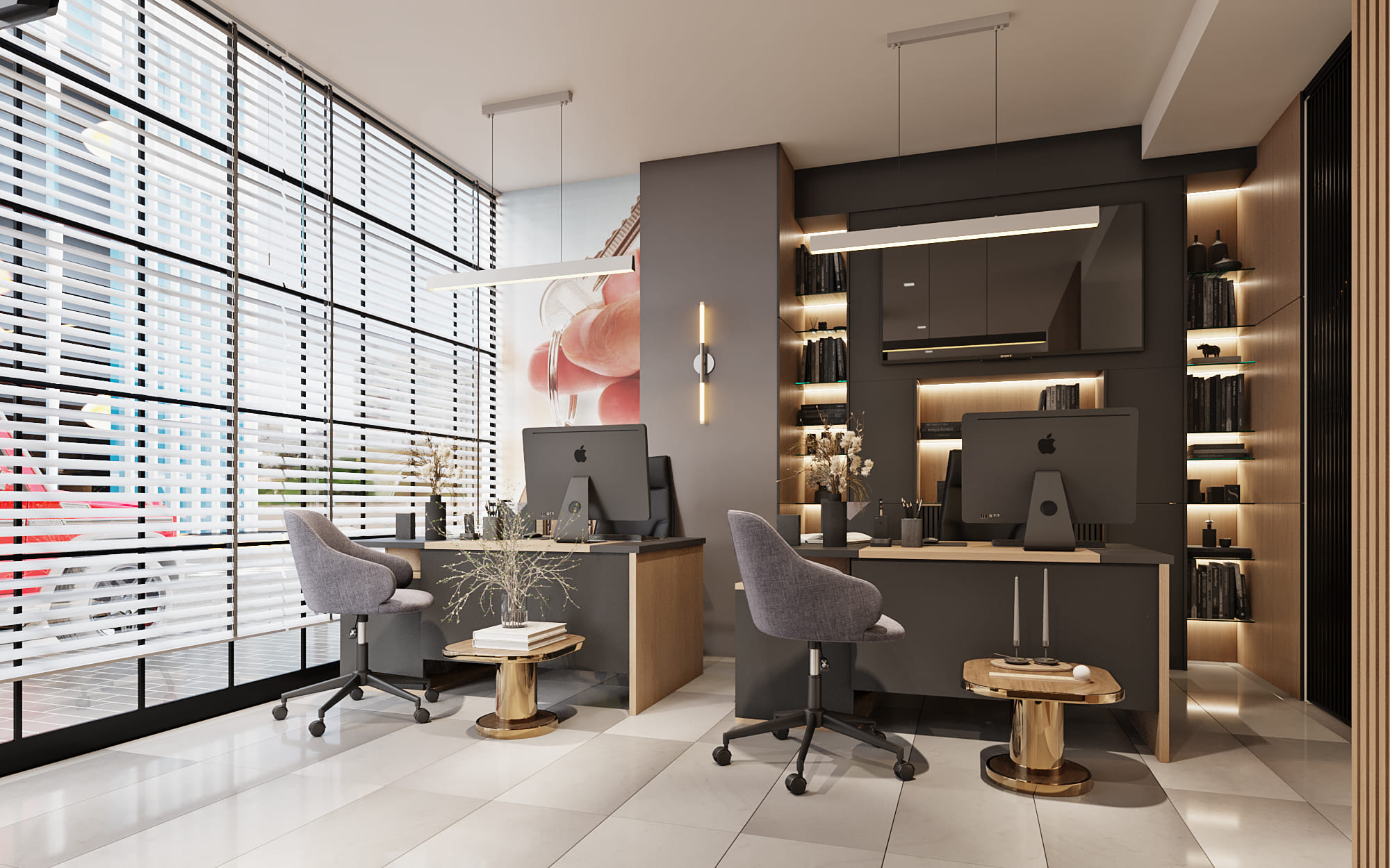 Real Estate Office Interior Design in Istanbul