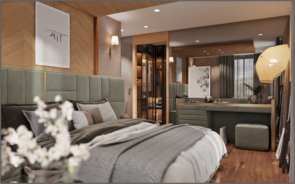 Master bedroom Interior Design in Istanbul