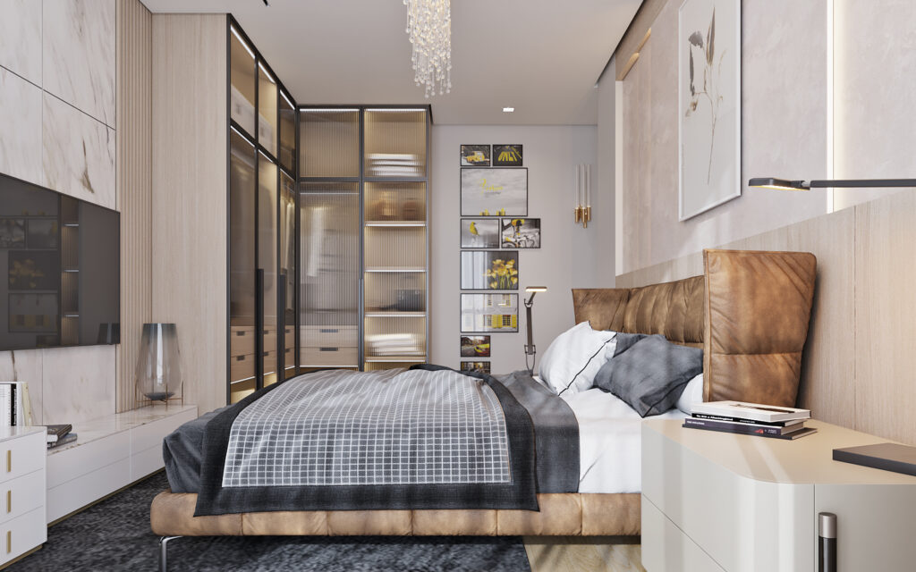 Master bedroom Interior Design in Istanbul