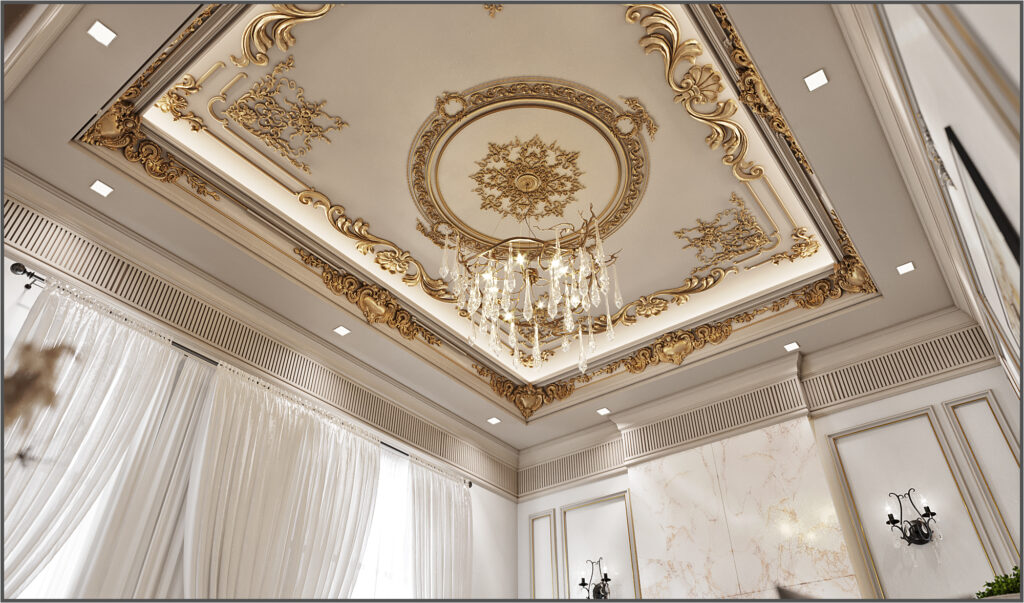 Classic Villa womenmajlis Interior Design