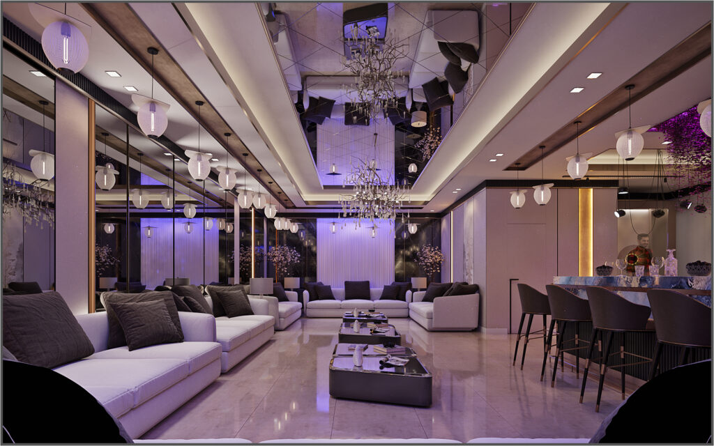 Modern Lounge Design in Riyadh | Interior Design