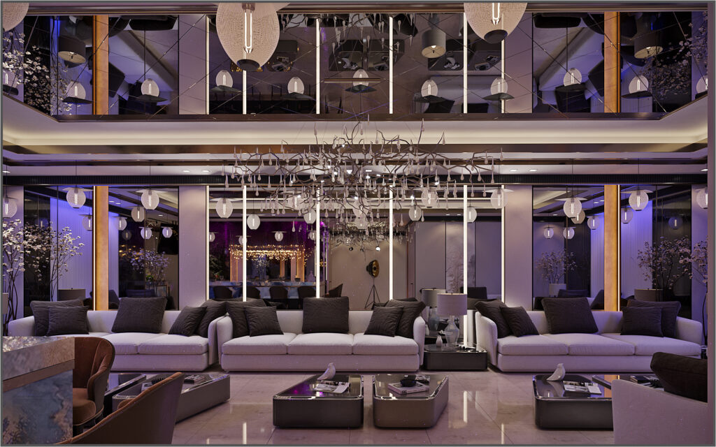 Modern Lounge Design in Riyadh | Interior Design