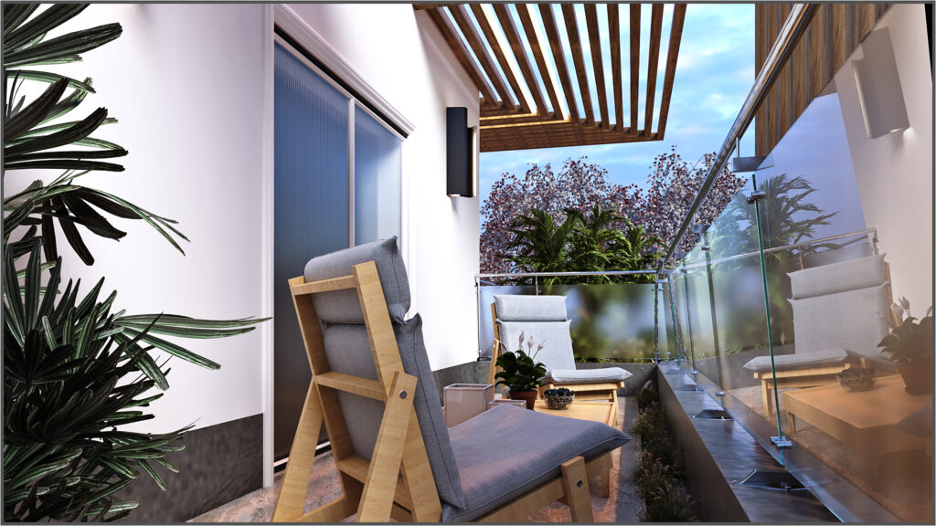 terrace interior design in istanbul