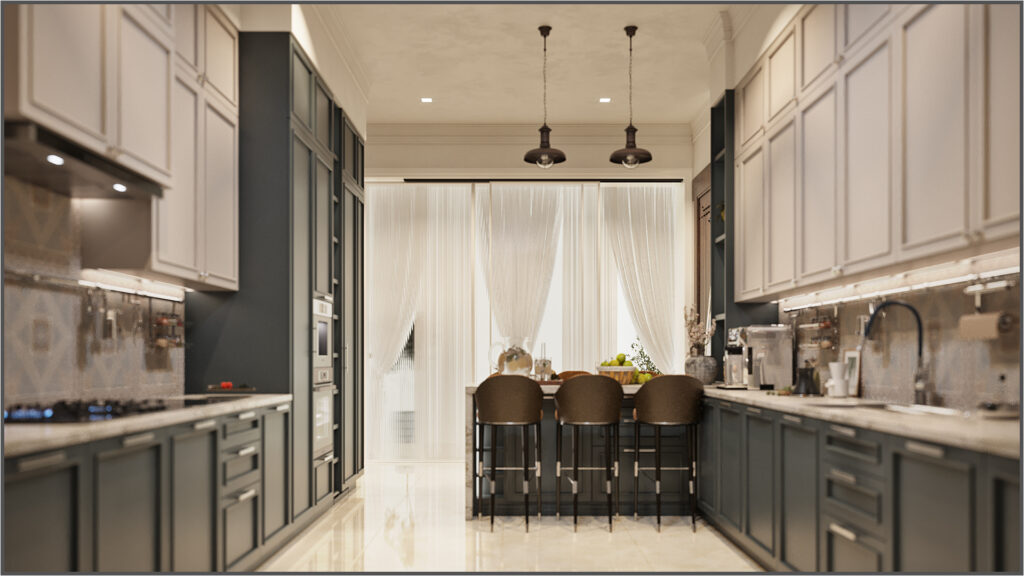 villa kitchen interior design
