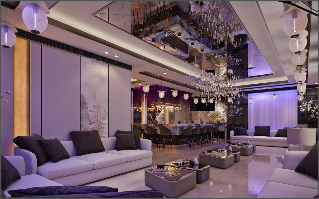 Modern Lounge Design in Riyadh | Interior Design