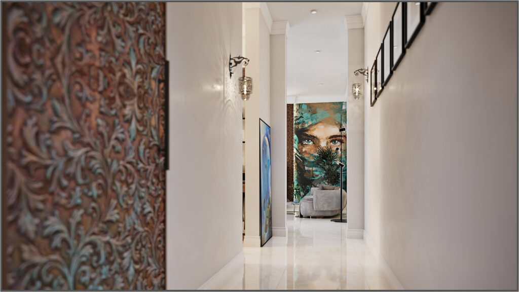 villa master bedroom interior design