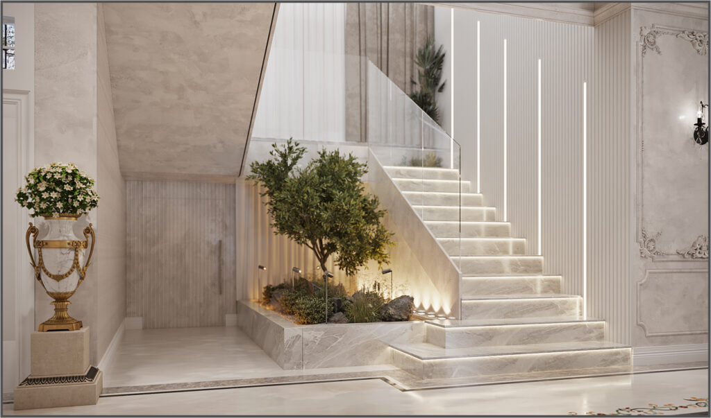 Classic Villa livingroom Interior Design