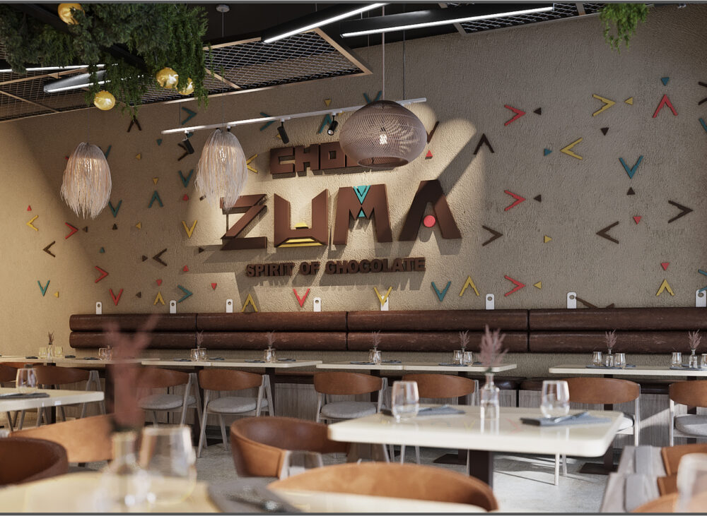 Modern Café Interior Design in istanbul