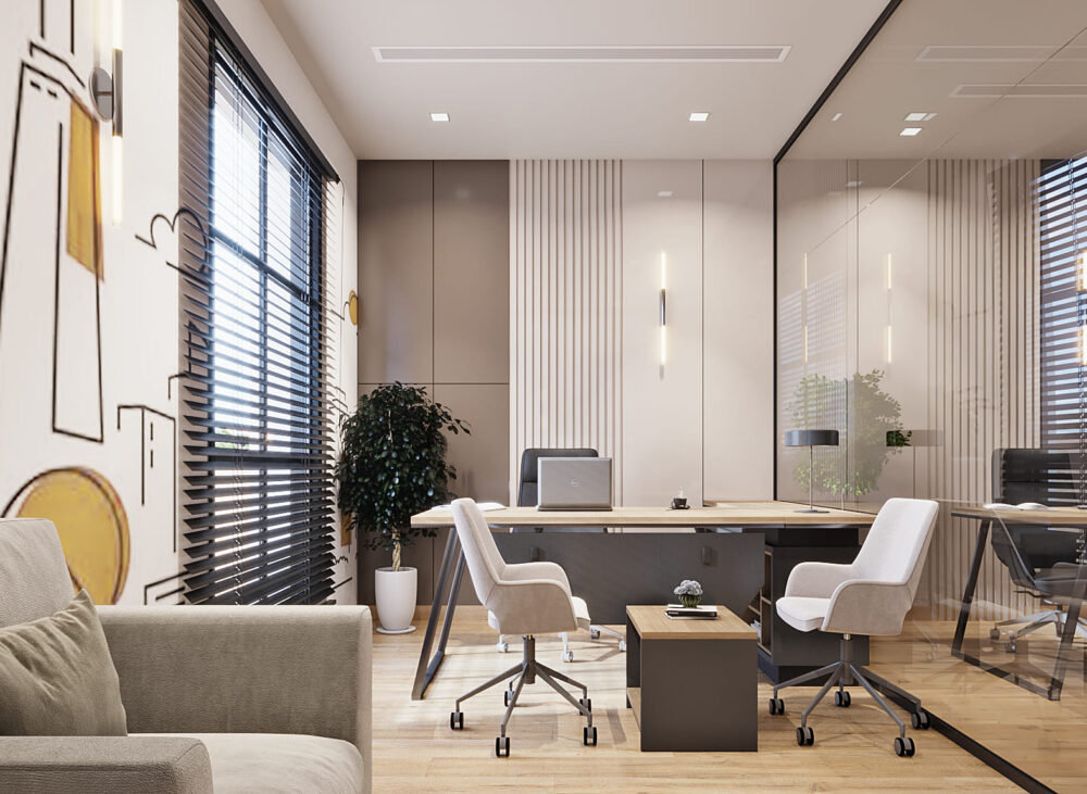 Real Estate Office Interior Design in Istanbul