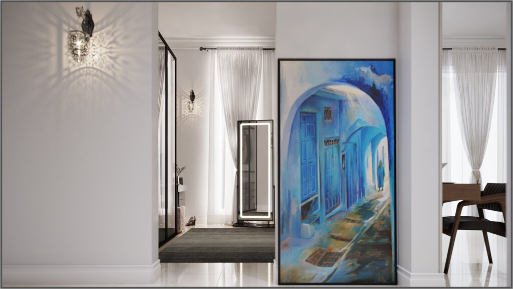 villa master bedroom interior design