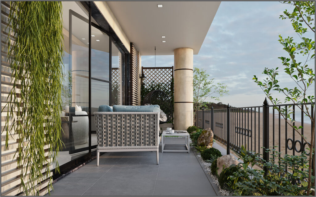 terrace Design in Istanbul