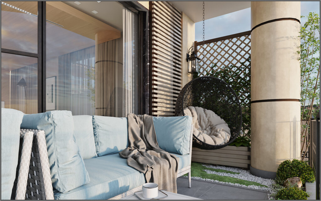 terrace Design in Istanbul