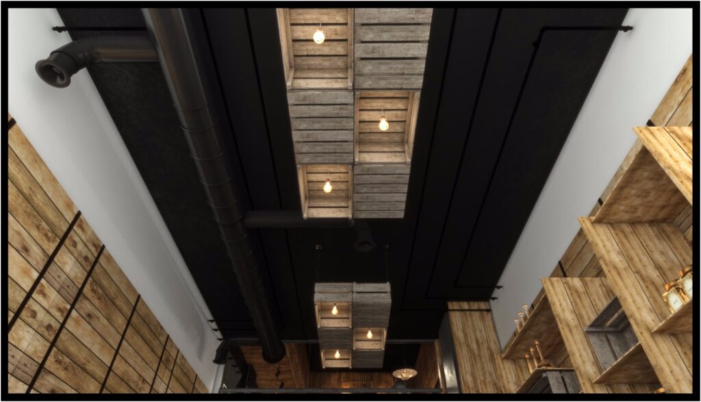 Butcher Shop & Meat Restaurant – Interior Design (3D Design)