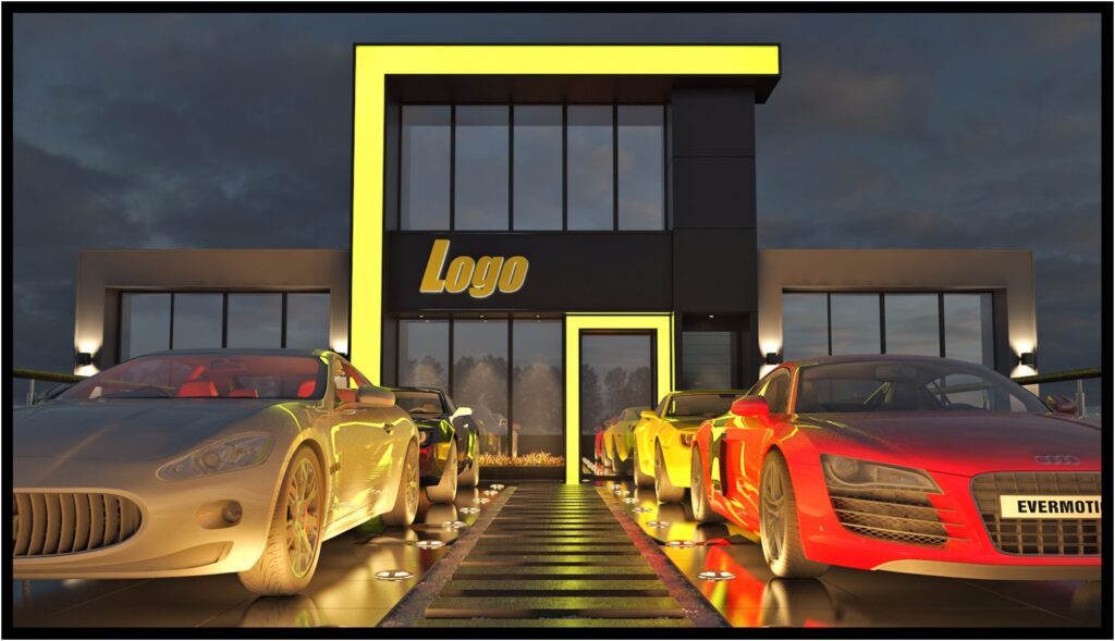 Car rental company design in istanbul