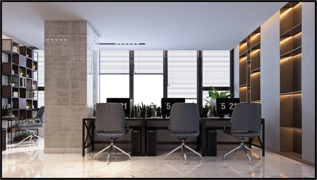 Digital Marketing Office Interior Design