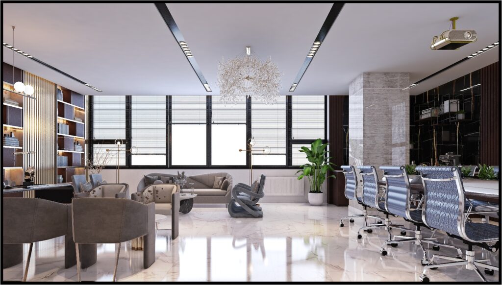 Digital Marketing Office Interior Design