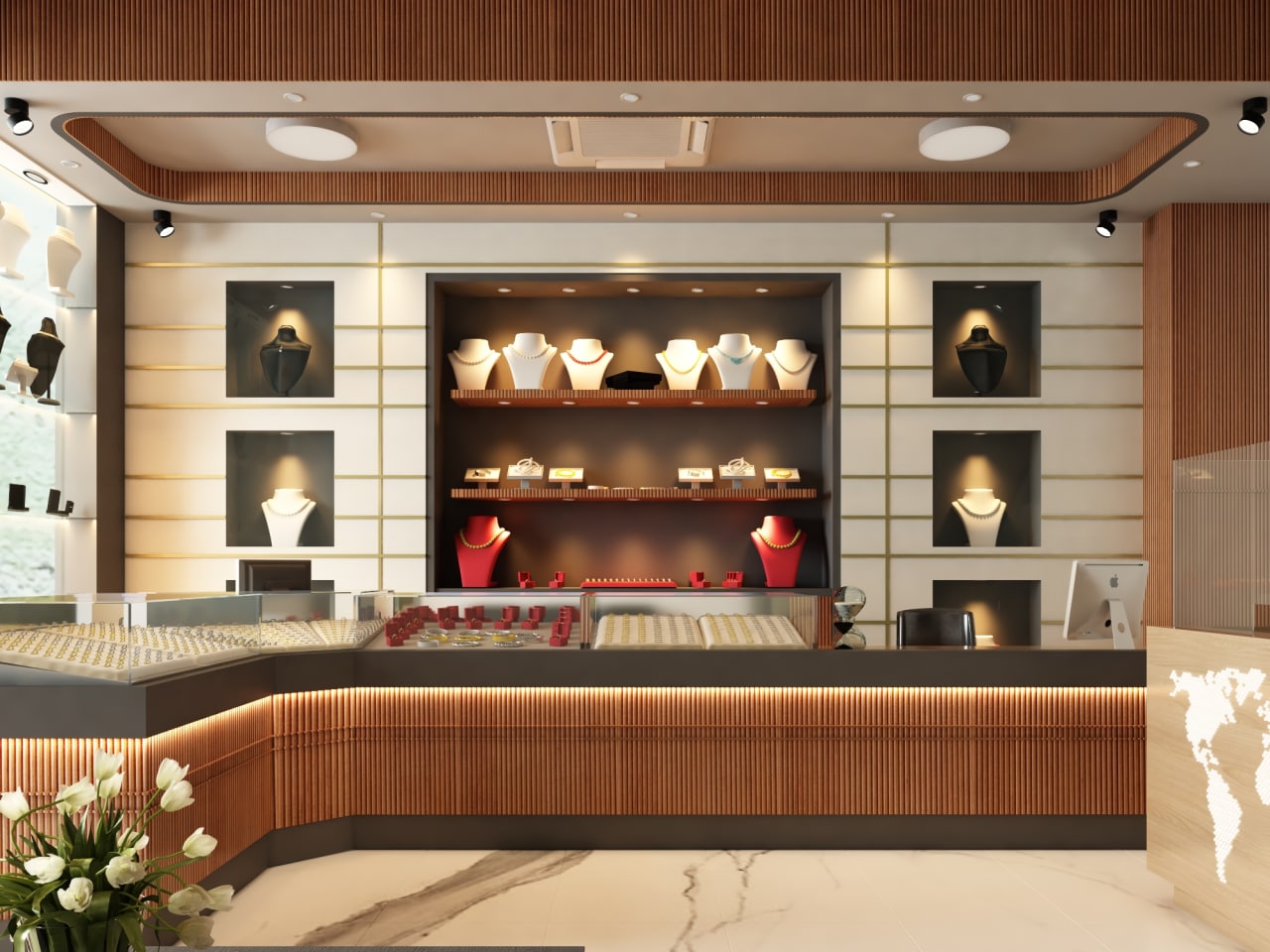 Jewelry Store Interior Design in Istanbul