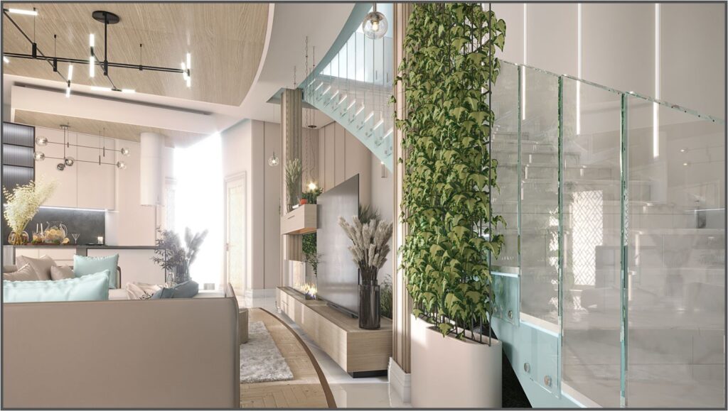 Coastal Villa Interior Design in Libya