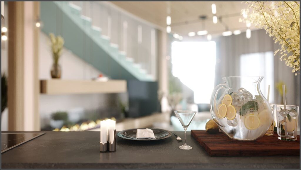 Coastal Villa Interior Design in Libya