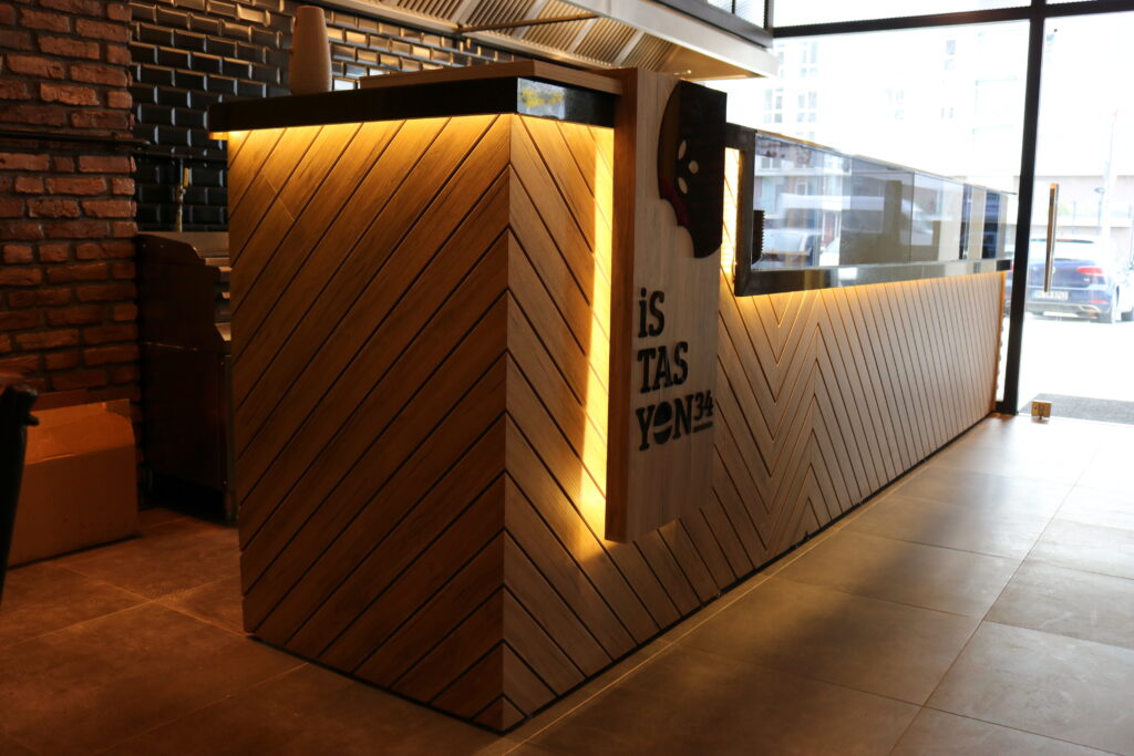 burger restaurant design in istanbul