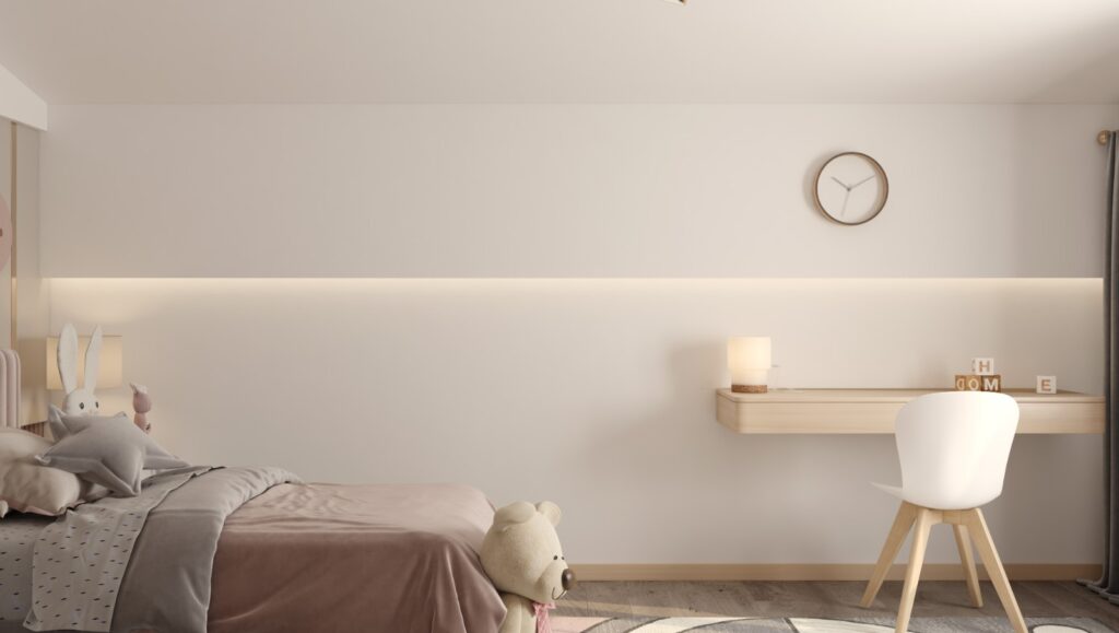 villa girls room design