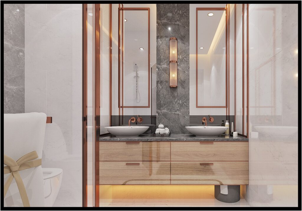 villa bathroom design