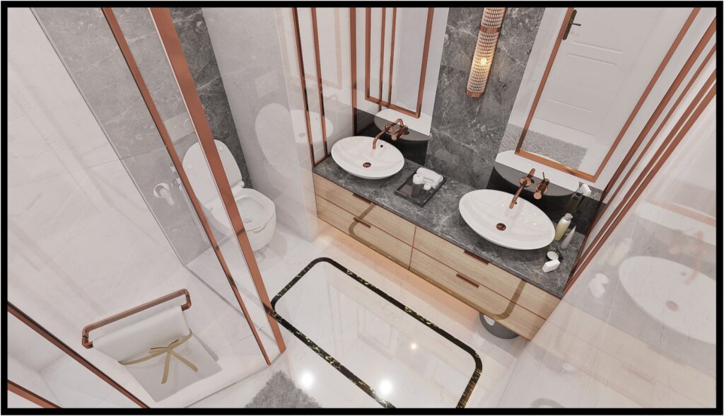 villa bathroom design
