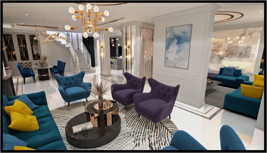 Neo classica Villa Interior Design