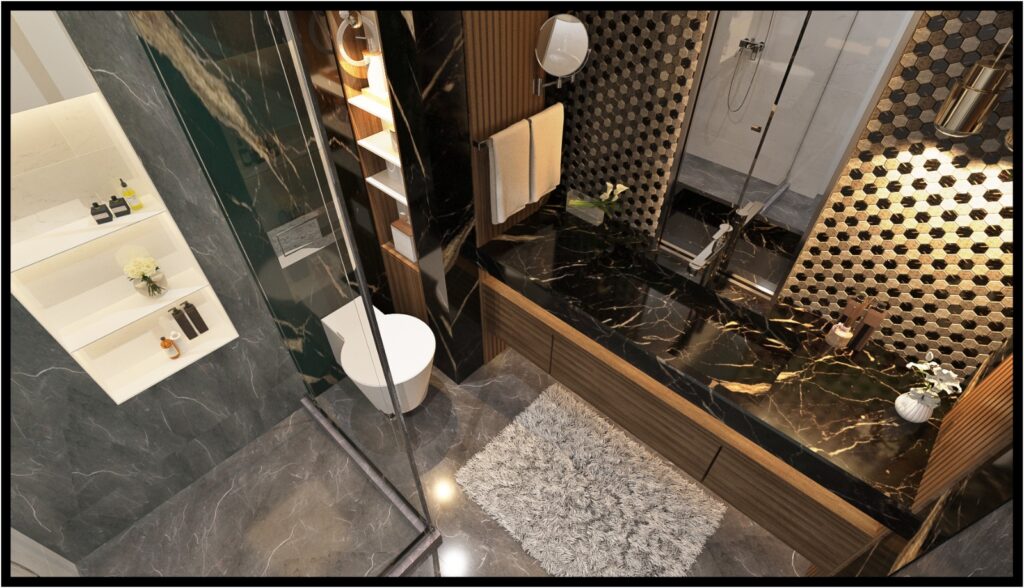 villa bathroom design