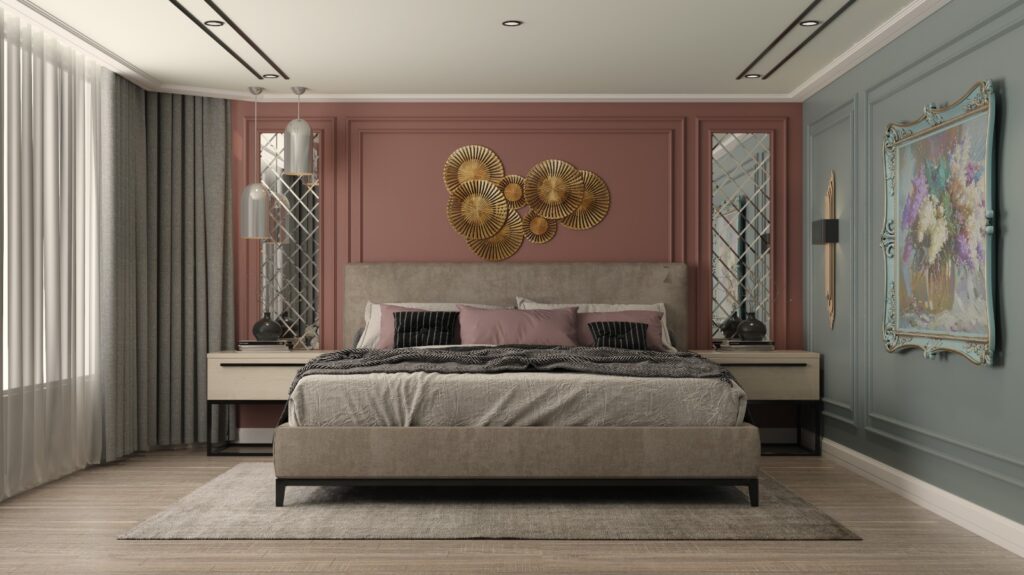 villa master bedroom design