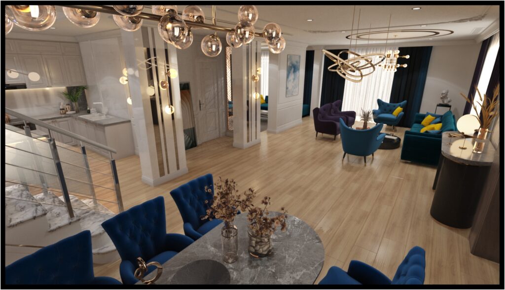 Neo classica Villa Interior Design