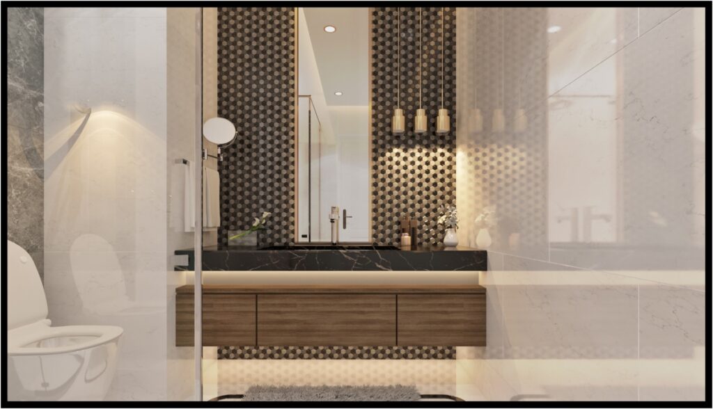 villa bathroom design