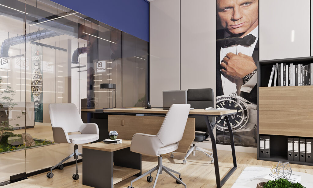 Commercial Office Interior Design in Riyadh