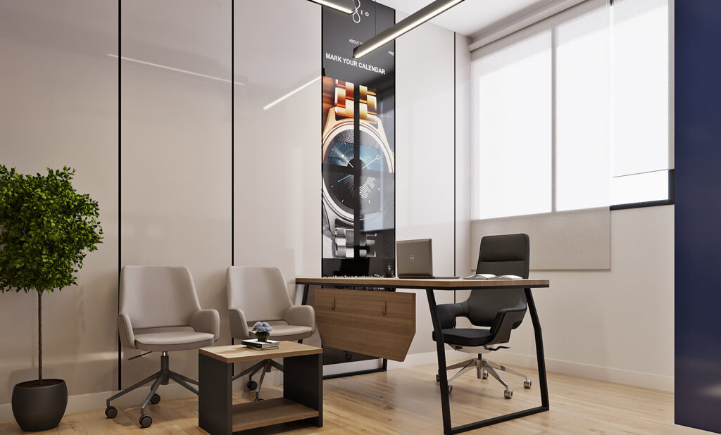 Commercial Office Interior Design in Riyadh