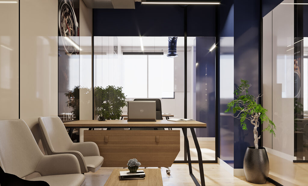 Commercial Office Interior Design in Riyadh