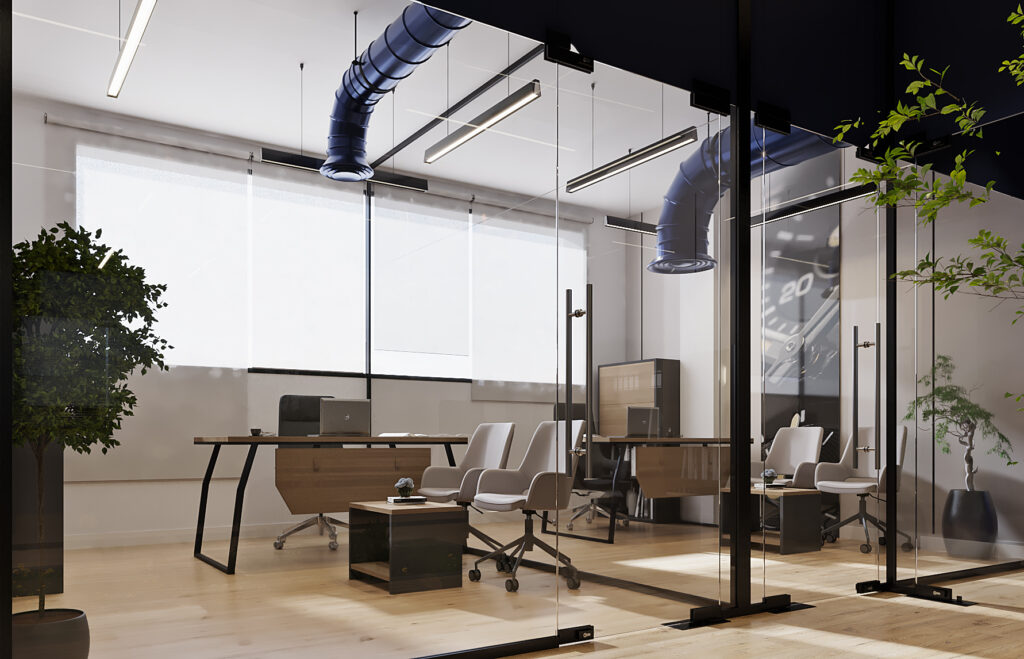 Commercial Office Interior Design in Riyadh