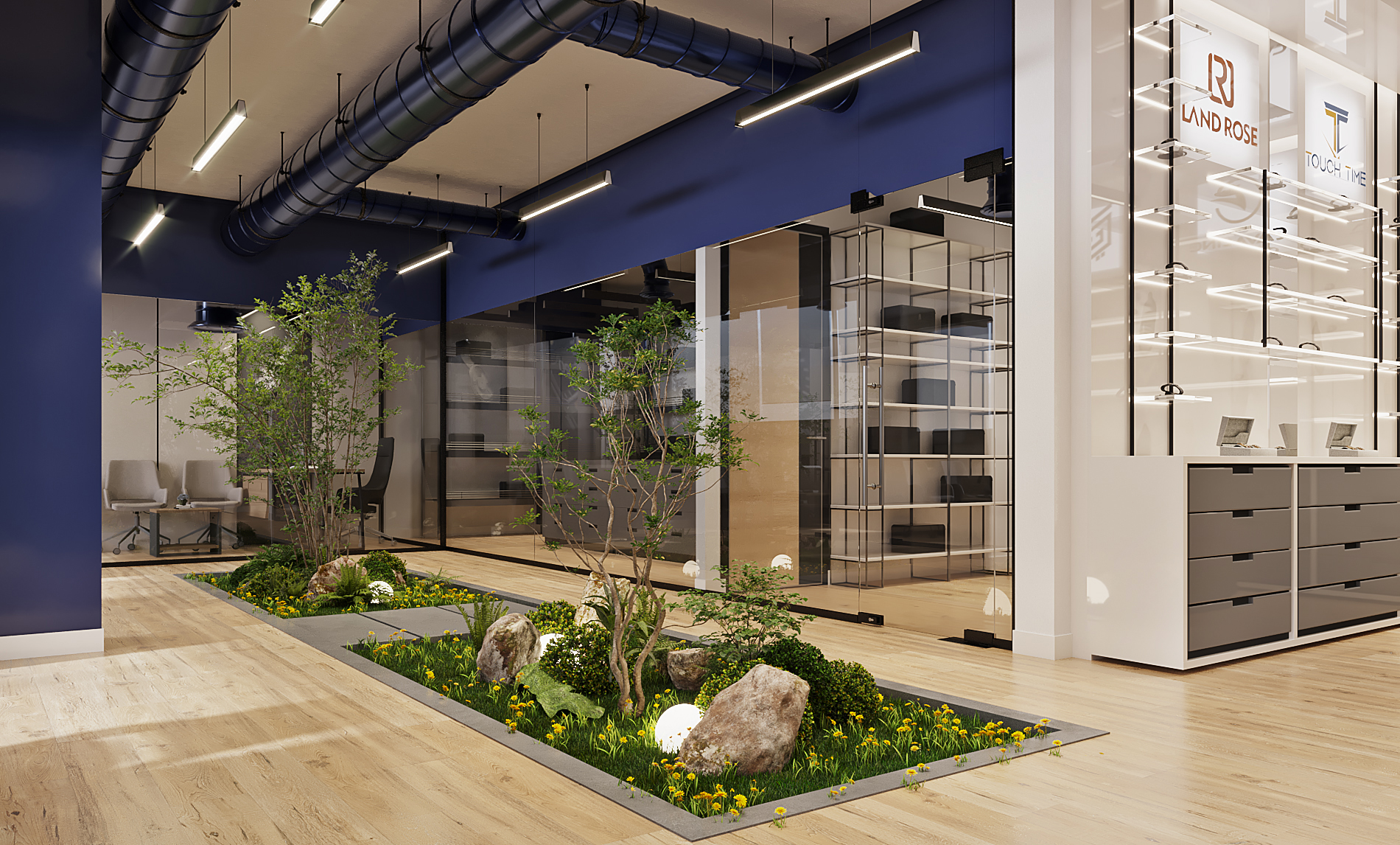 Commercial Office Interior Design in Riyadh